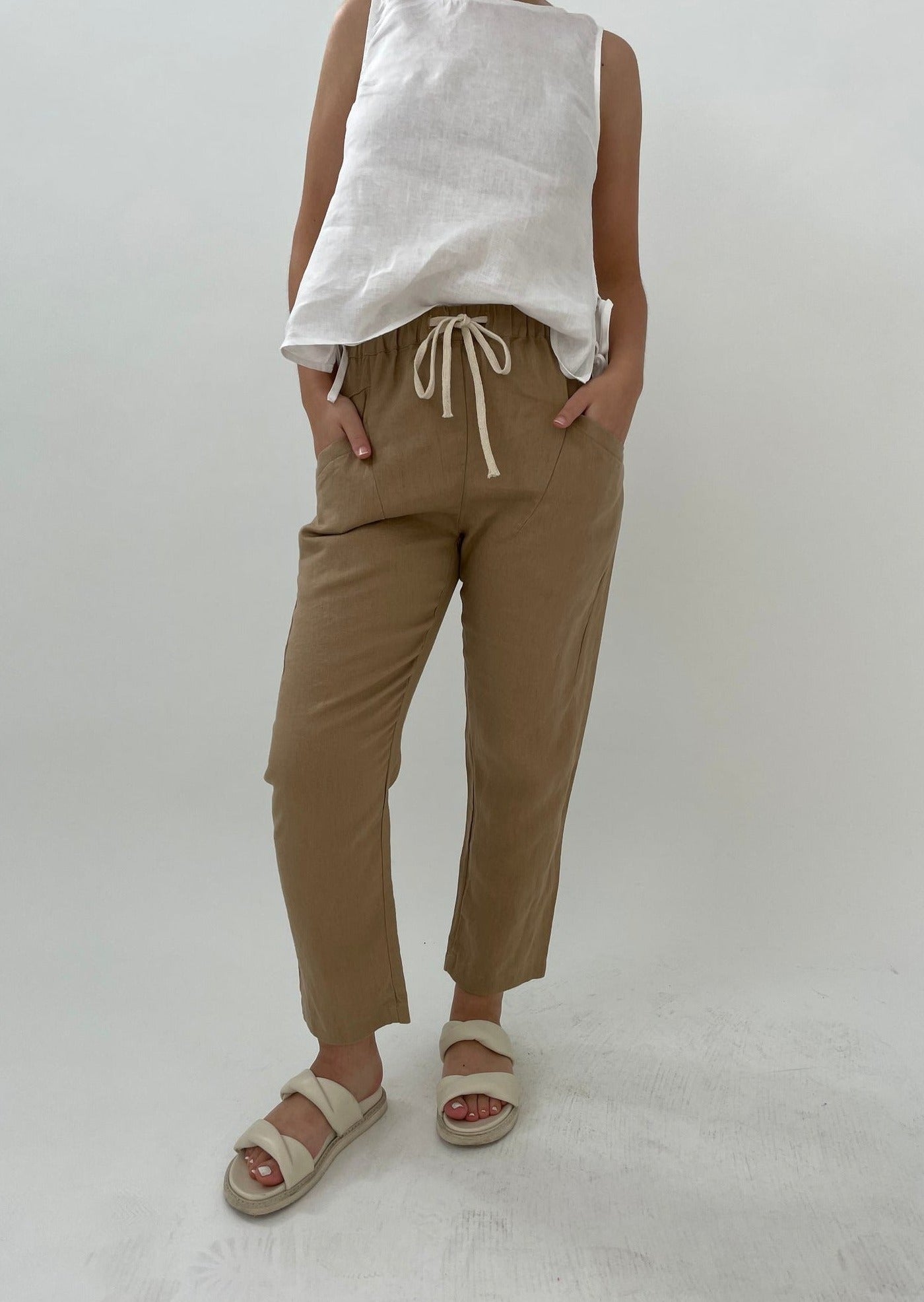 Little lies linen on sale pants