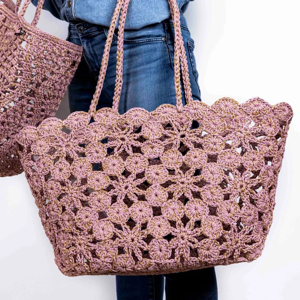 Boheme Crochet Basket - Jane