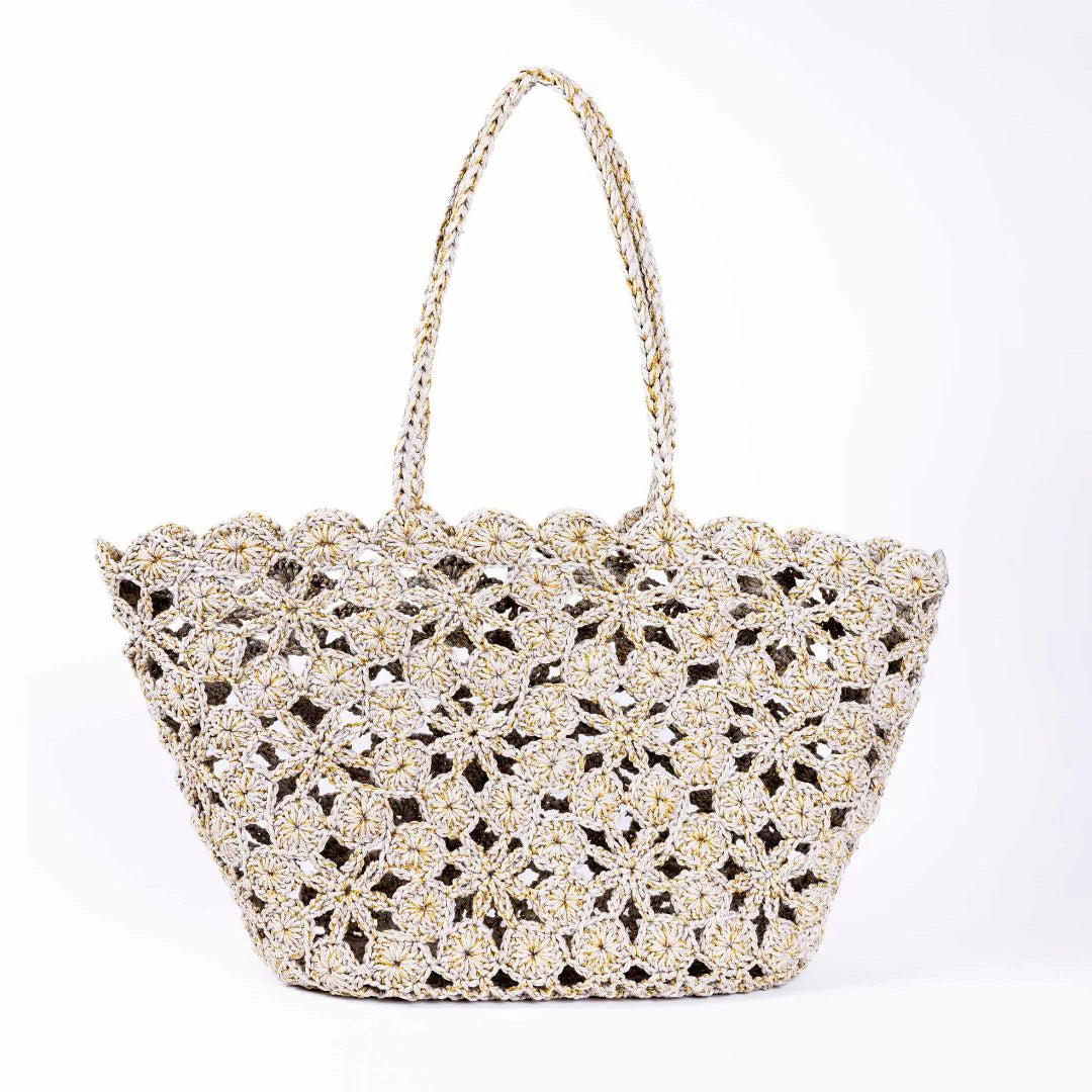 Boheme Crochet Basket - Jane