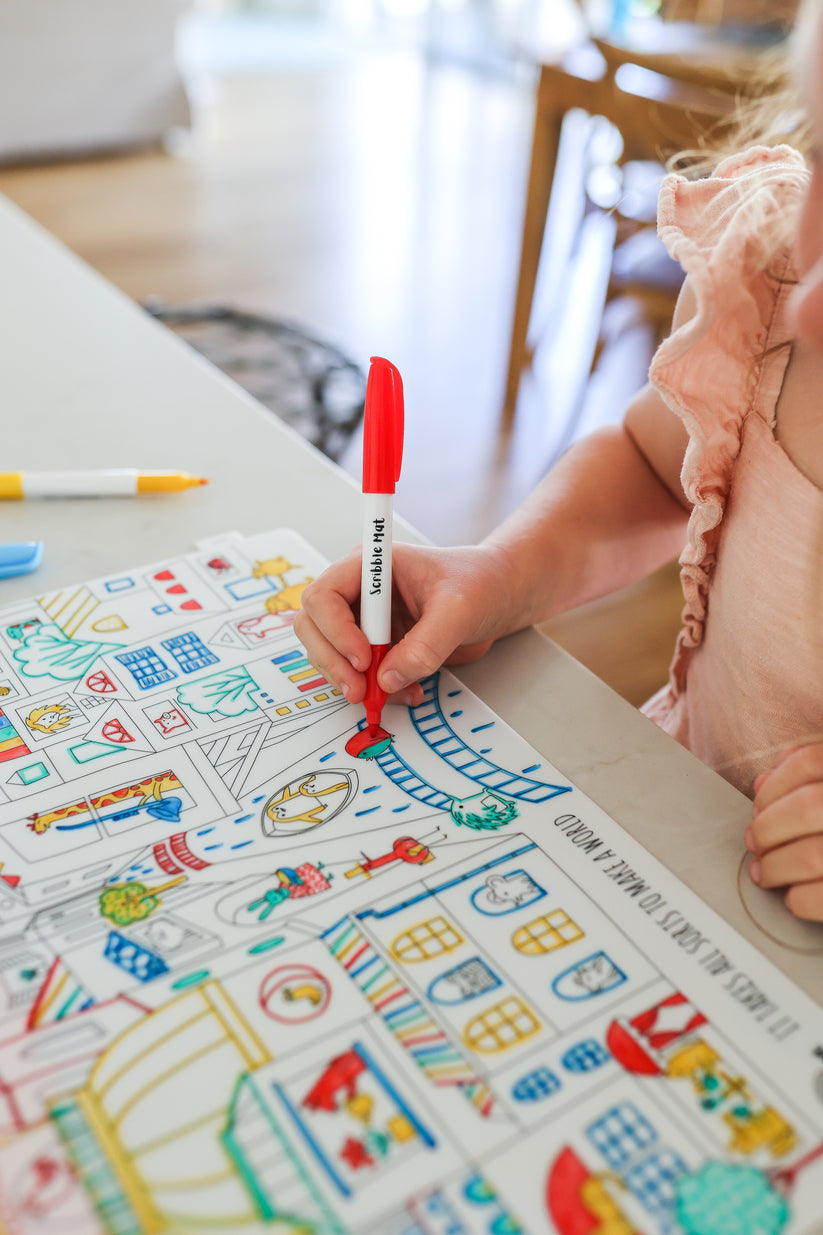 Reusable Scribble Mat - Diversity