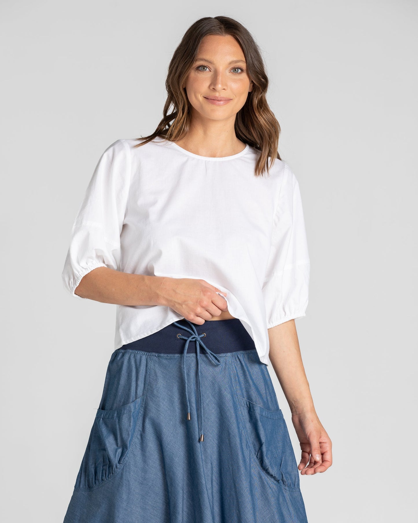 Guru Skirt - Chambray