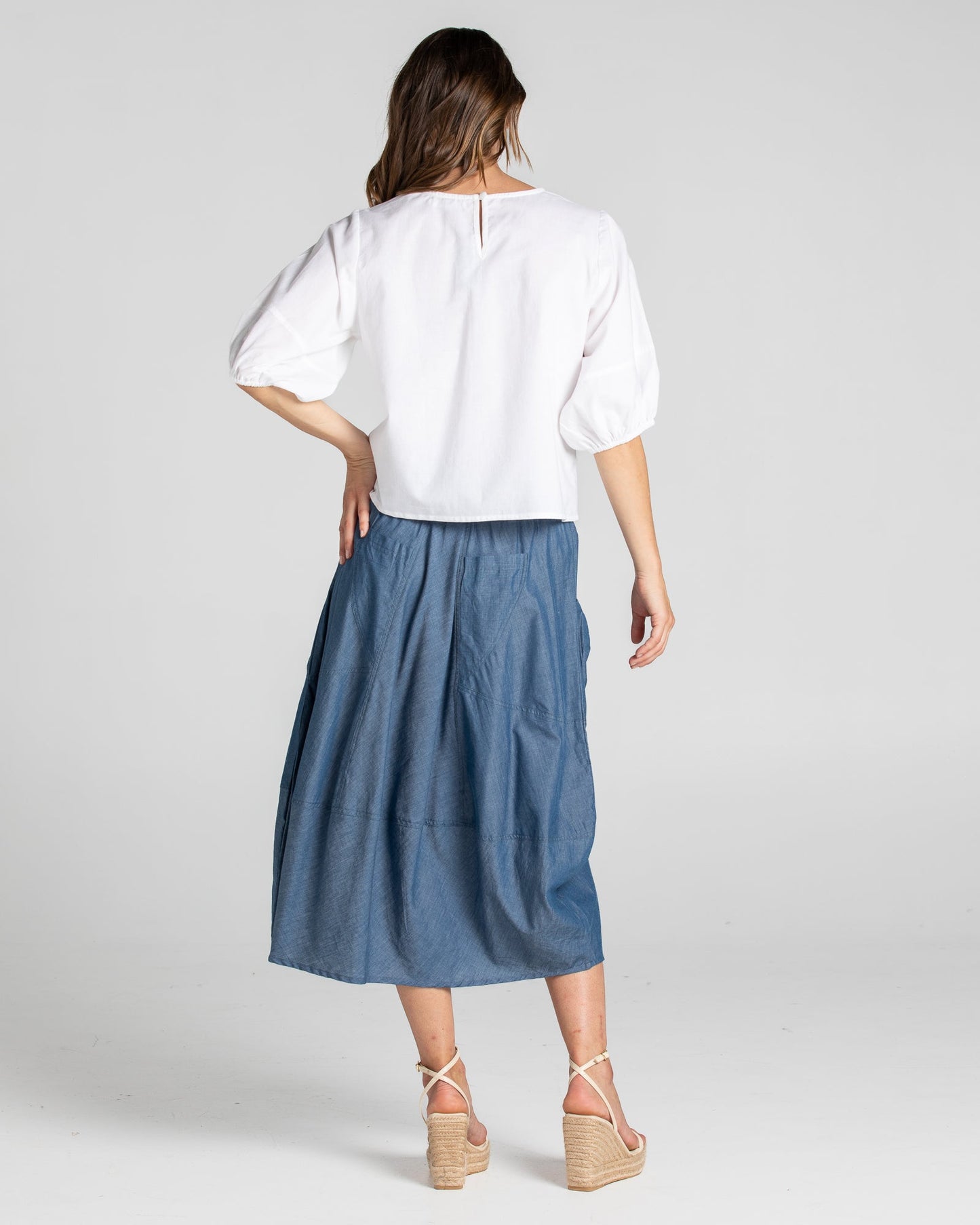 Guru Skirt - Chambray