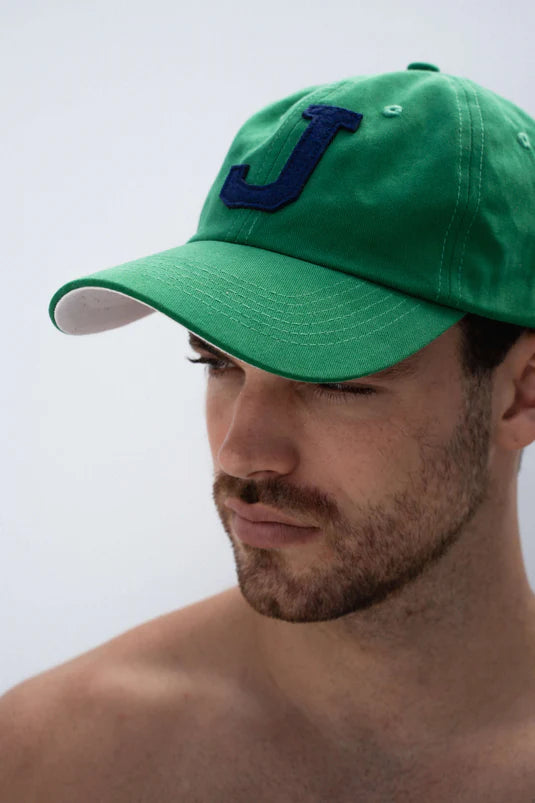 College Letter Cap - Green