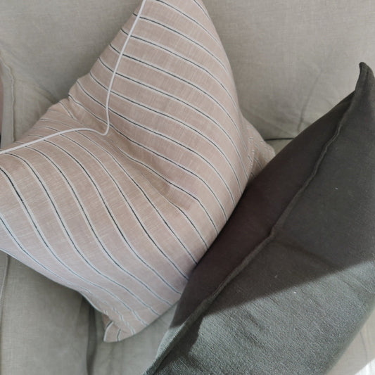 Genevieve Linen Cushion 55cm