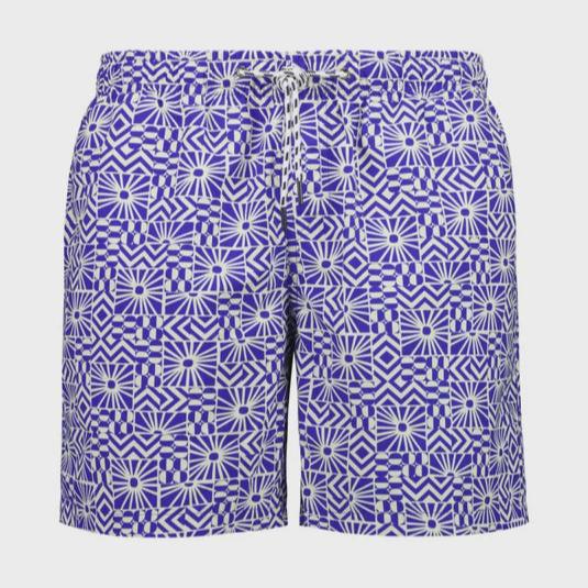 Men's Swim Short - Mediterranean Sun