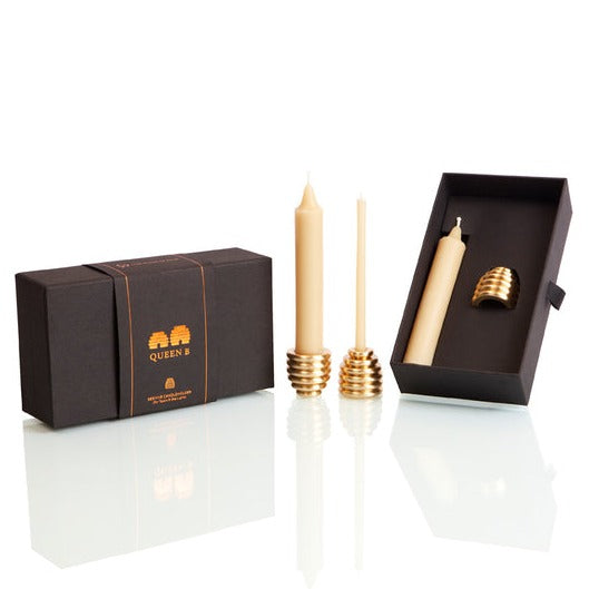 Queen Bee Beehive Candle Holder Gift Set – Shiraz Cottesloe