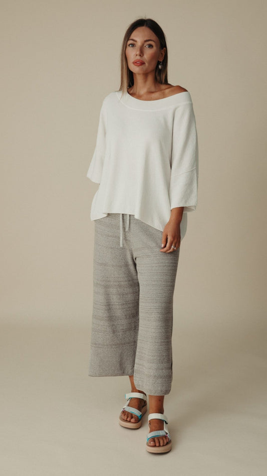 Retreat Cotton Twist Tee Pullover