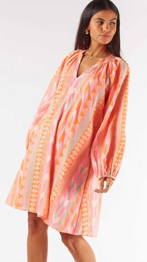 Hermosa Tunic Dress - Pink